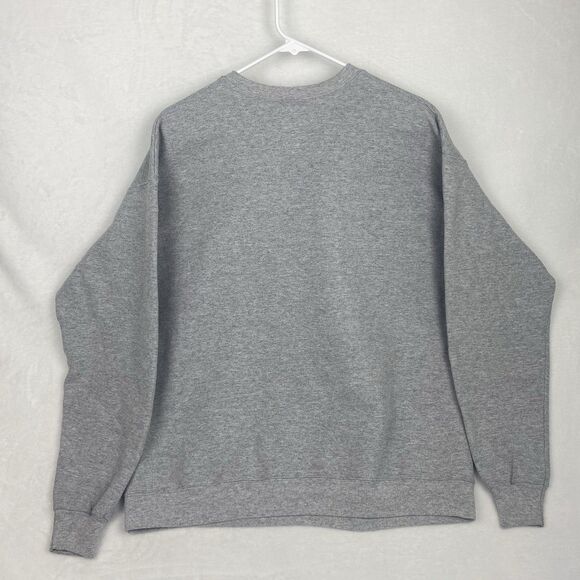 Disney 2019 Mickey and Friends Graphic Print Adult Large Gray Crewneck Pullover - Picture 2 of 6